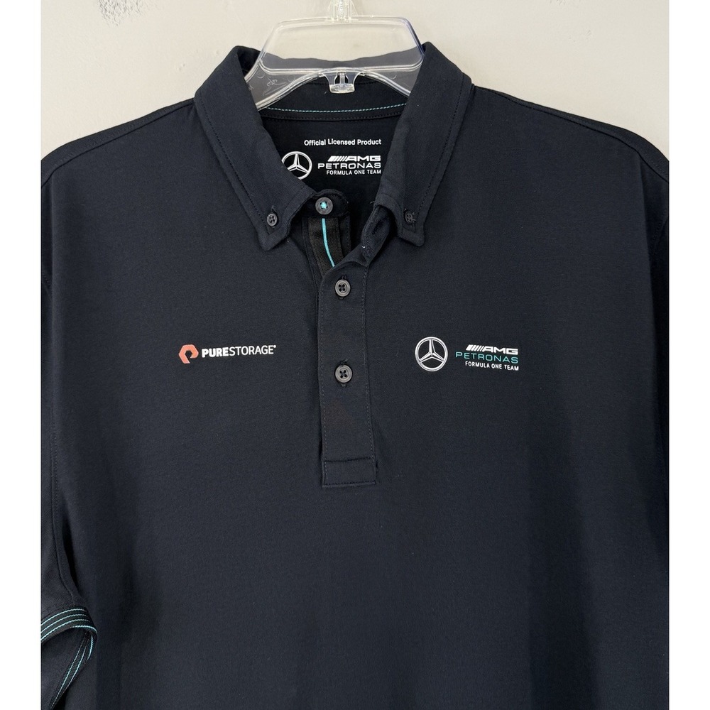 Mercedes‎ AMG PETRONAS Formula One Team Polo Shirt Men's Large